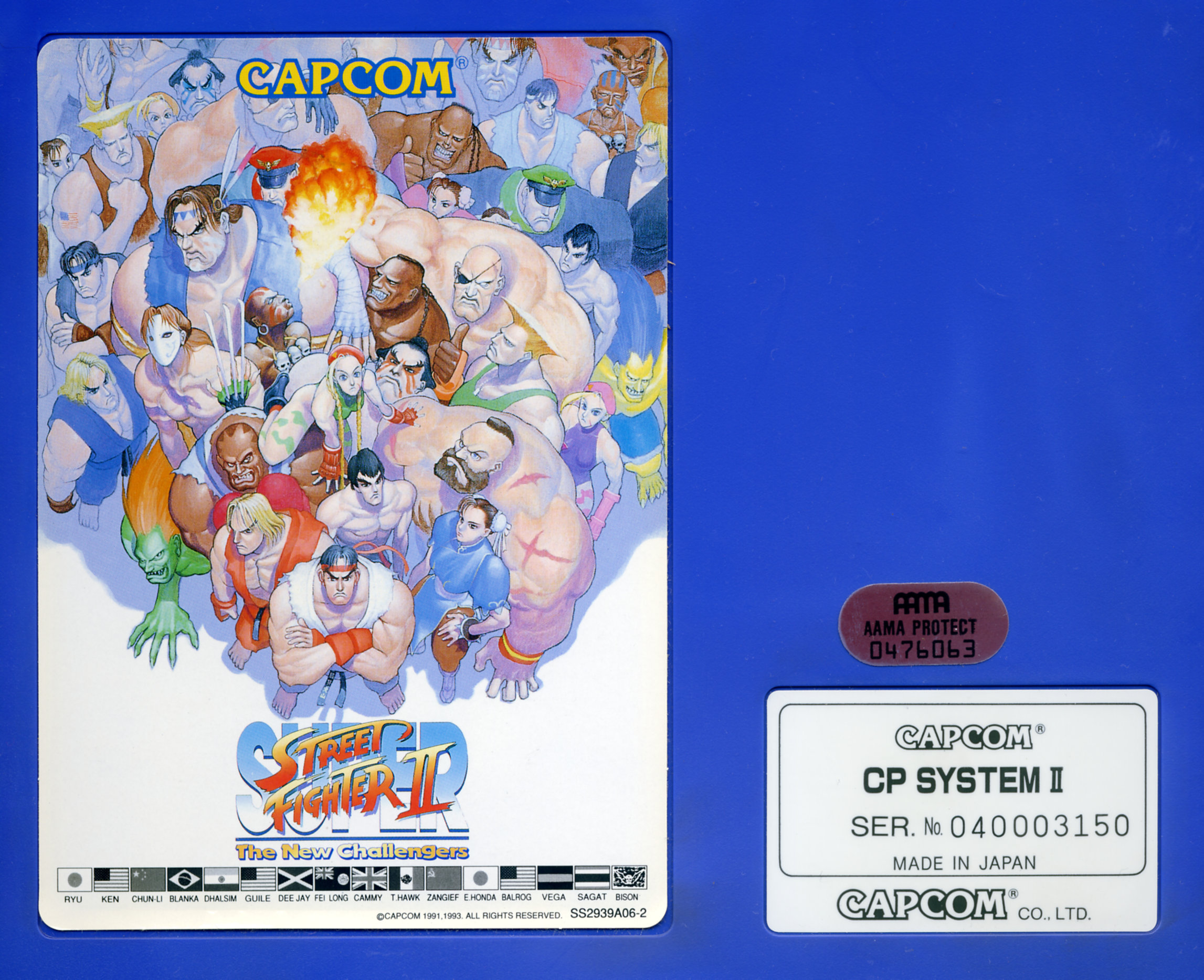 CPS2 - Super Street Fighter II: The New Challengers - MVS
